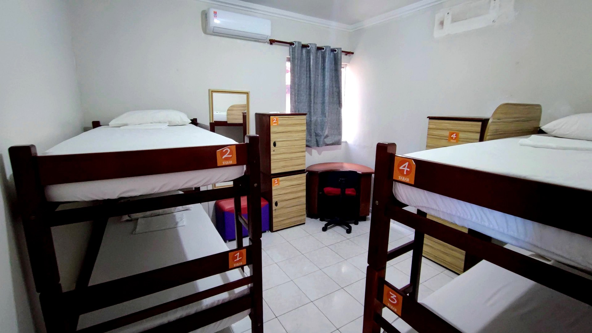 Dormitórios Compartilhados Misto